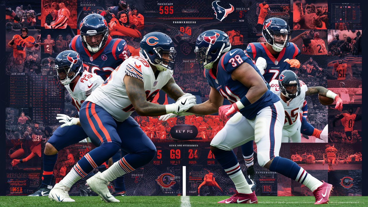 chicago bears vs houston texans match player stats