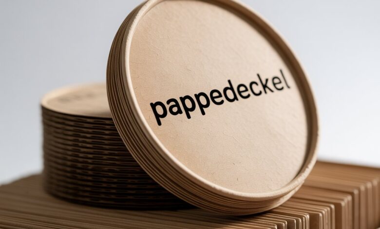 Pappedeckel: Meaning, Uses, and Importance in Sustainable Packaging
