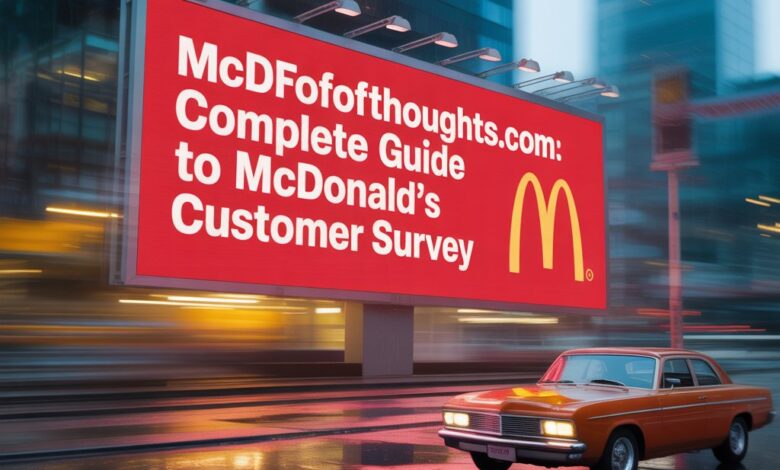 Mcdfoofforthoughts.com: Complete Guide to McDonald’s Customer Survey
