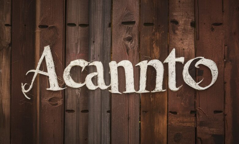 Acamento: Meaning, Applications, and Importance in Modern Context