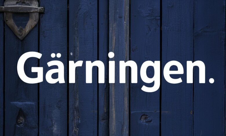 gärningen